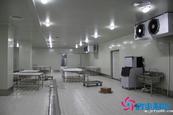 江苏通达1500㎡农产品低温冷藏冷冻库建造