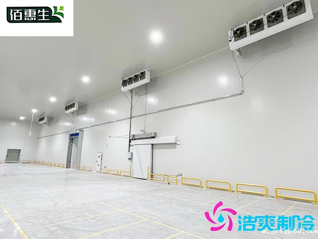 内蒙古佰惠生5806m³鲜酵母食品冷藏库建造工程案例