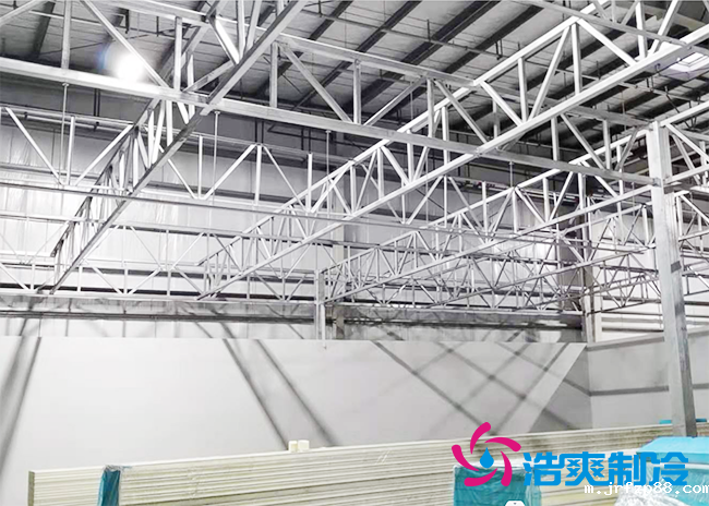 橙心优选-南宁良庆仓8600m³生鲜餐饮冷库建造